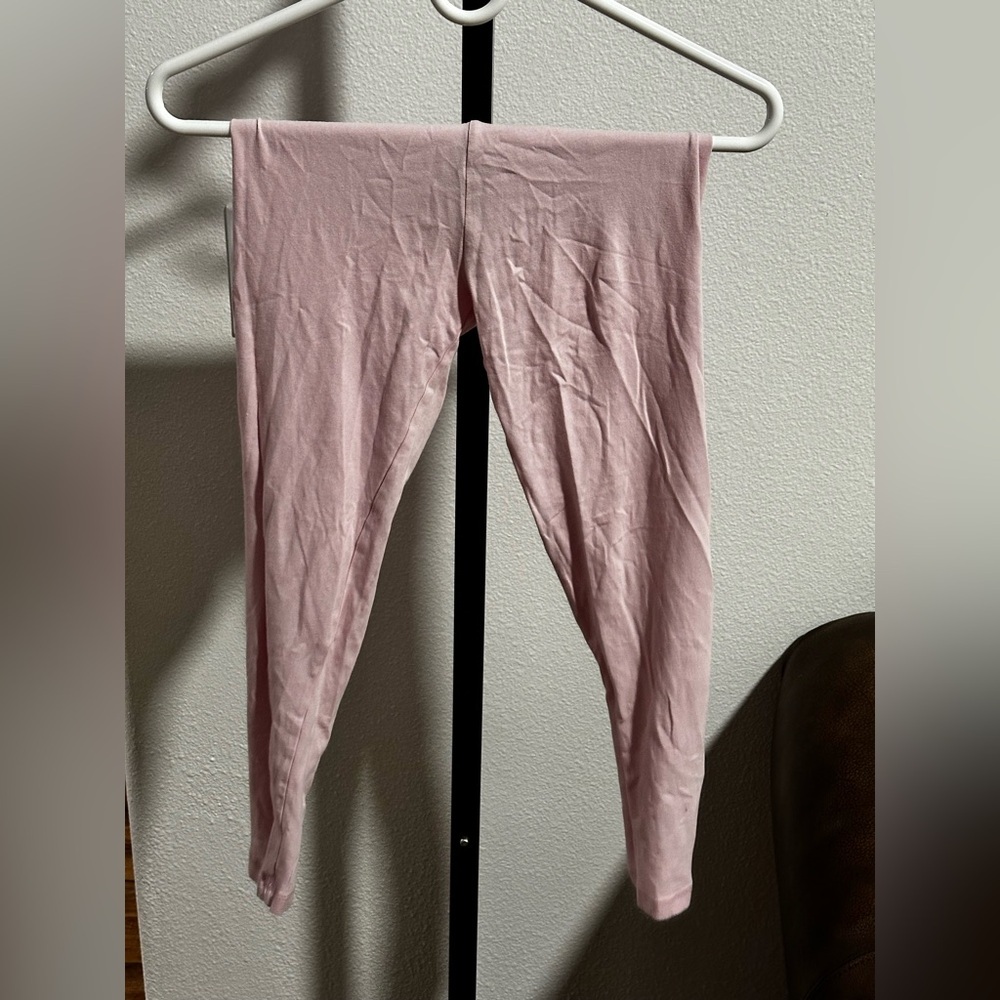 Forever 21 size 9/10 pink leggings
